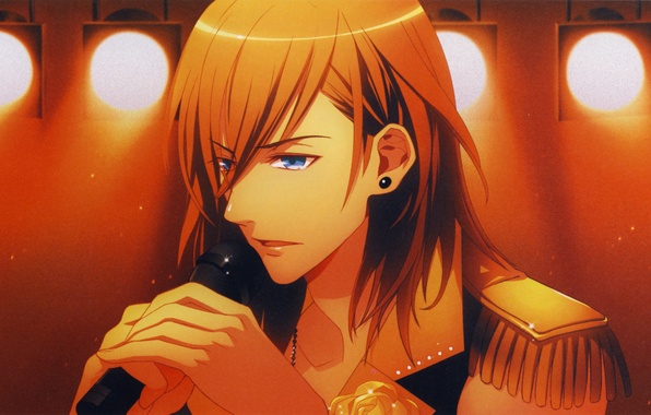 fond d'écran uta no prince sama,anime,dessin animé,oeuvre de cg,orange,cheveux bruns
