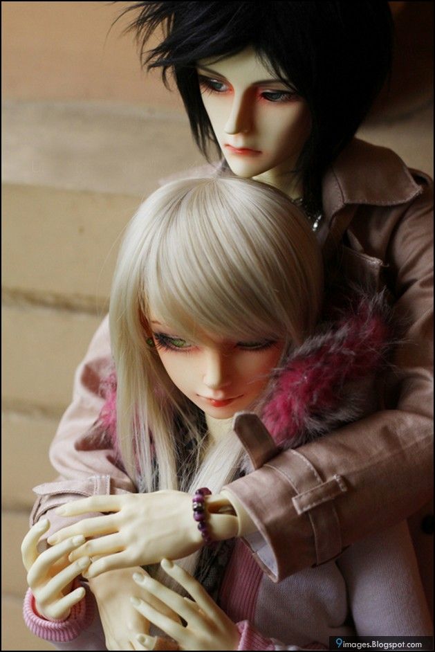 doll couple wallpaper,hair,people,doll,hairstyle,wig