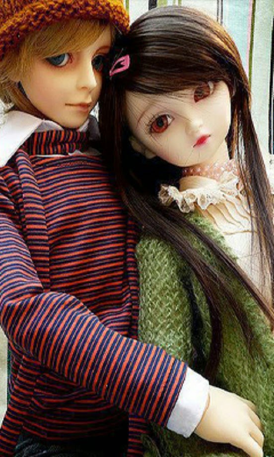 doll couple wallpaper,doll,hair,people,toy,wig