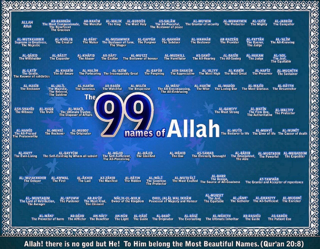 99 names of allah wallpaper free download,text,blue,font,technology,screenshot