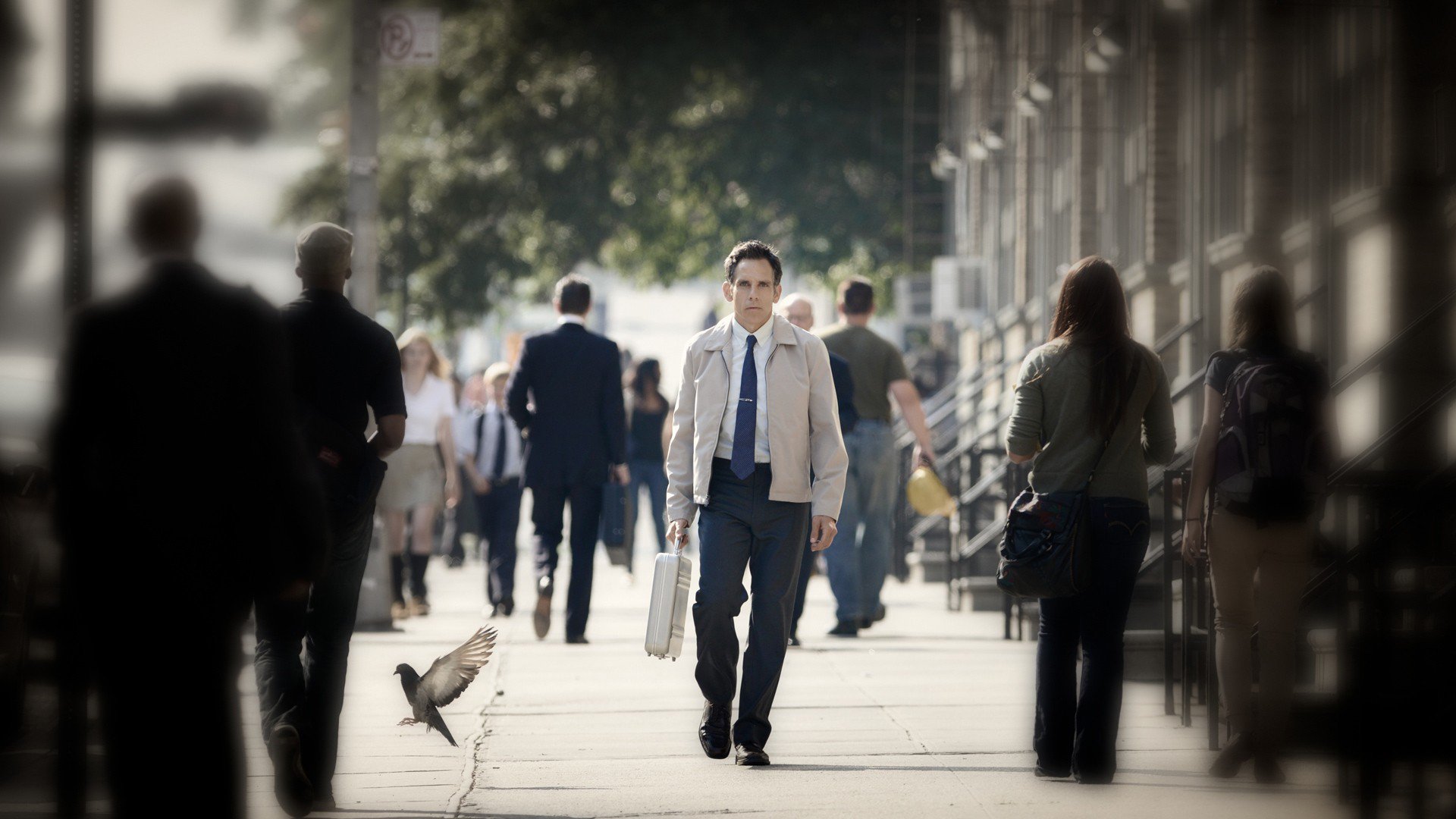 walter mitty wallpaper,people,standing,walking,pedestrian,crowd