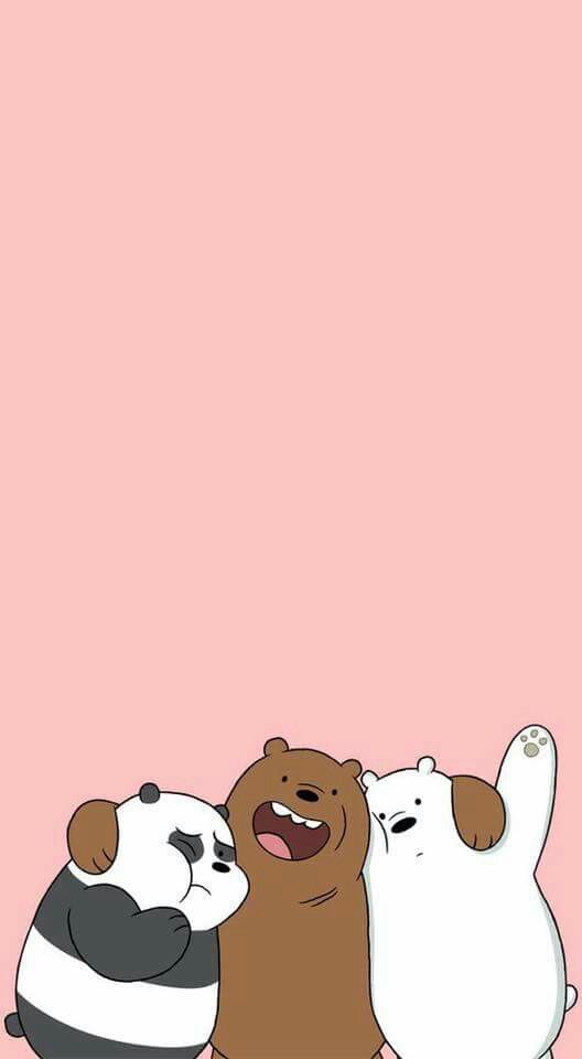 we bare bears wallpaper iphone,cartoon,illustration,snout,teddy bear,canidae