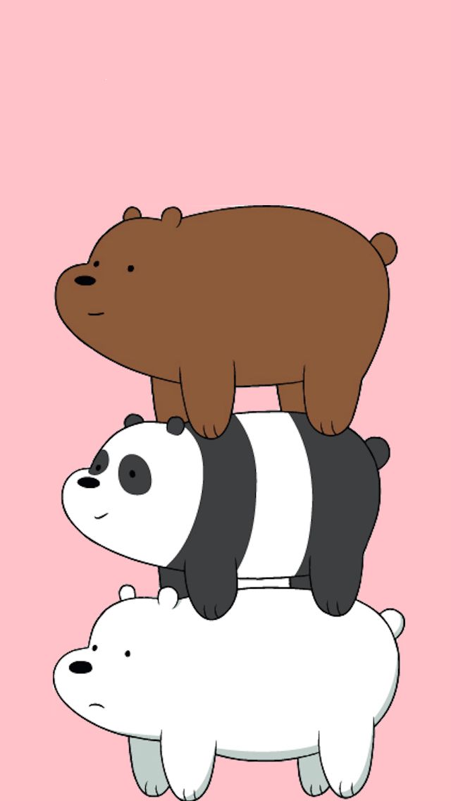 we bare bears wallpaper iphone,cartoon,domestic pig,suidae,illustration,snout