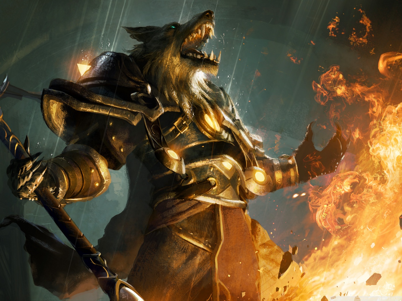 worgen wallpaper,action adventure game,cg artwork,pc game,fictional character,mythology