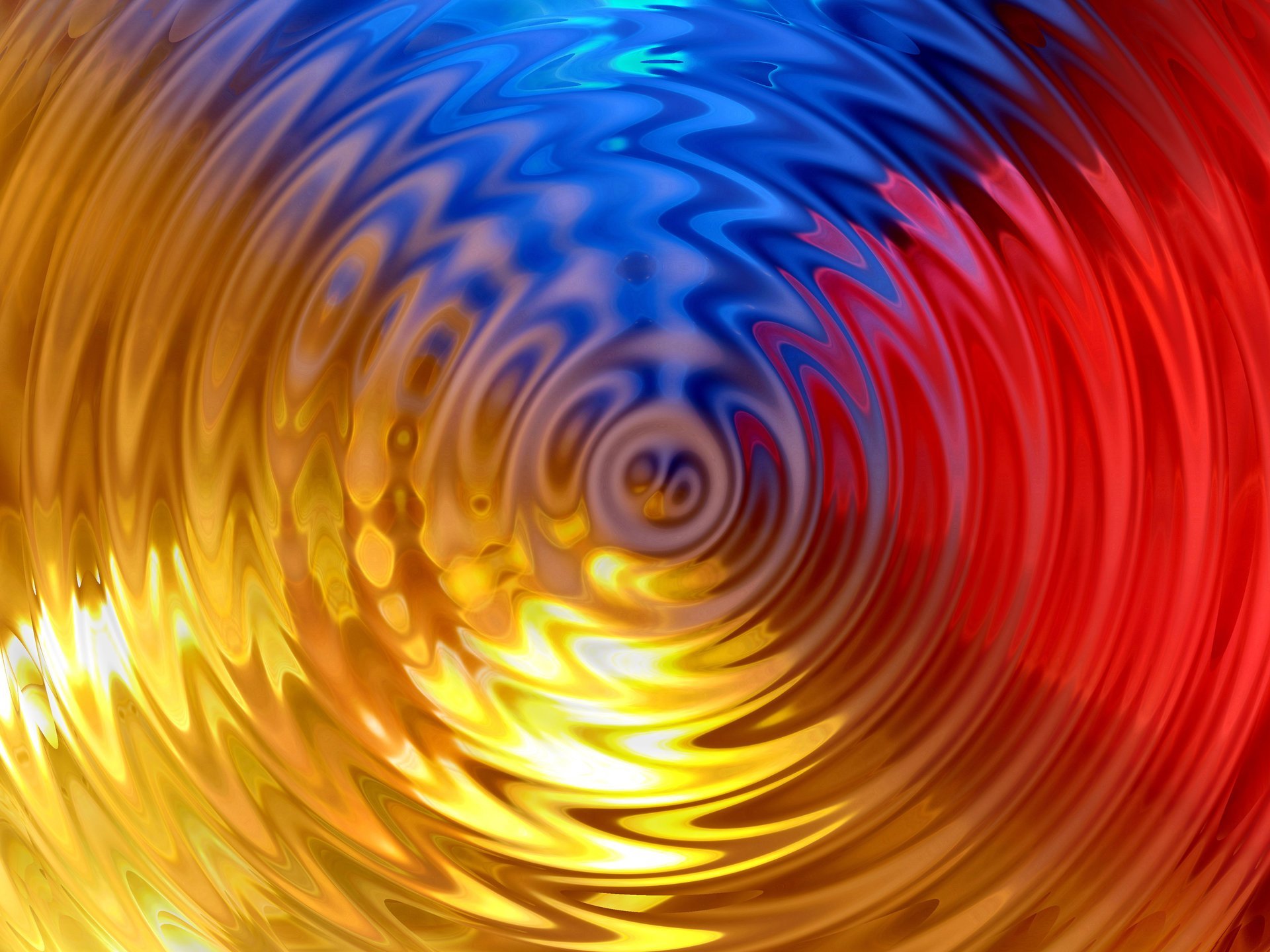 ripple wallpaper,wave,vortex,fractal art,orange,yellow
