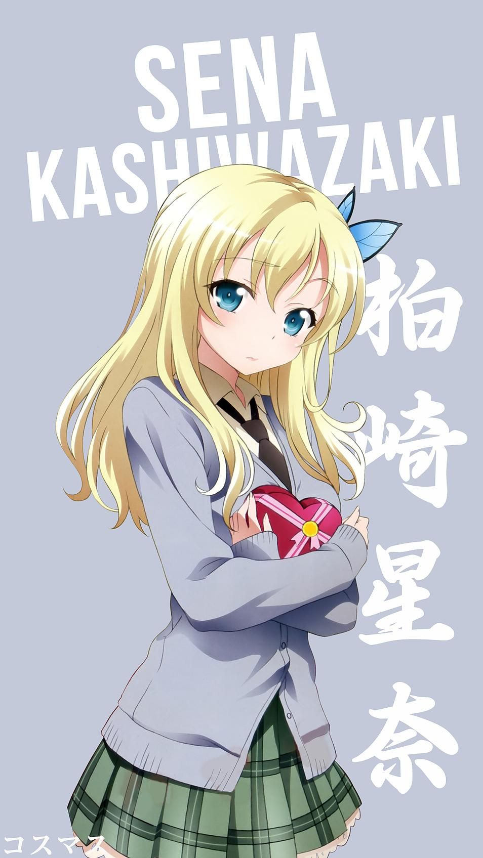 carta da parati sena kashiwazaki,cartone animato,anime,illustrazione,taglio hime,finzione