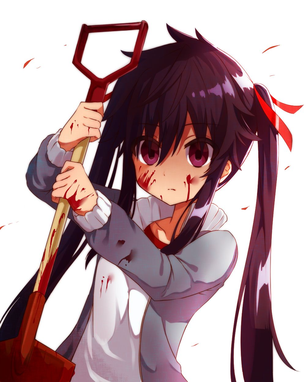 gakkou gurashi fondo de pantalla,dibujos animados,anime,corte hime,cabello negro,cg artwork