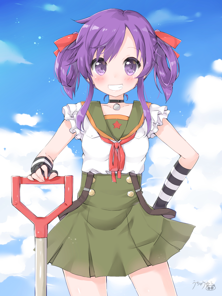 gakkou gurashi wallpaper,cartoon,anime,illustration,fictional character,hime cut