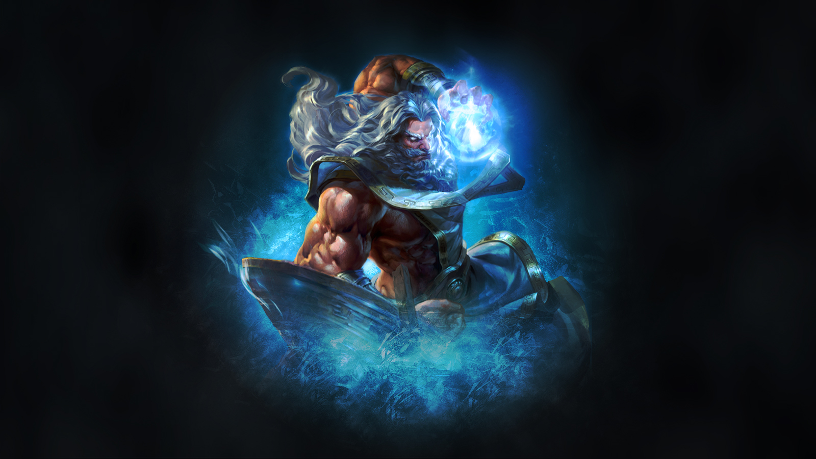 zeus wallpaper,cg artwork,darkness,illustration,fictional character,graphic design