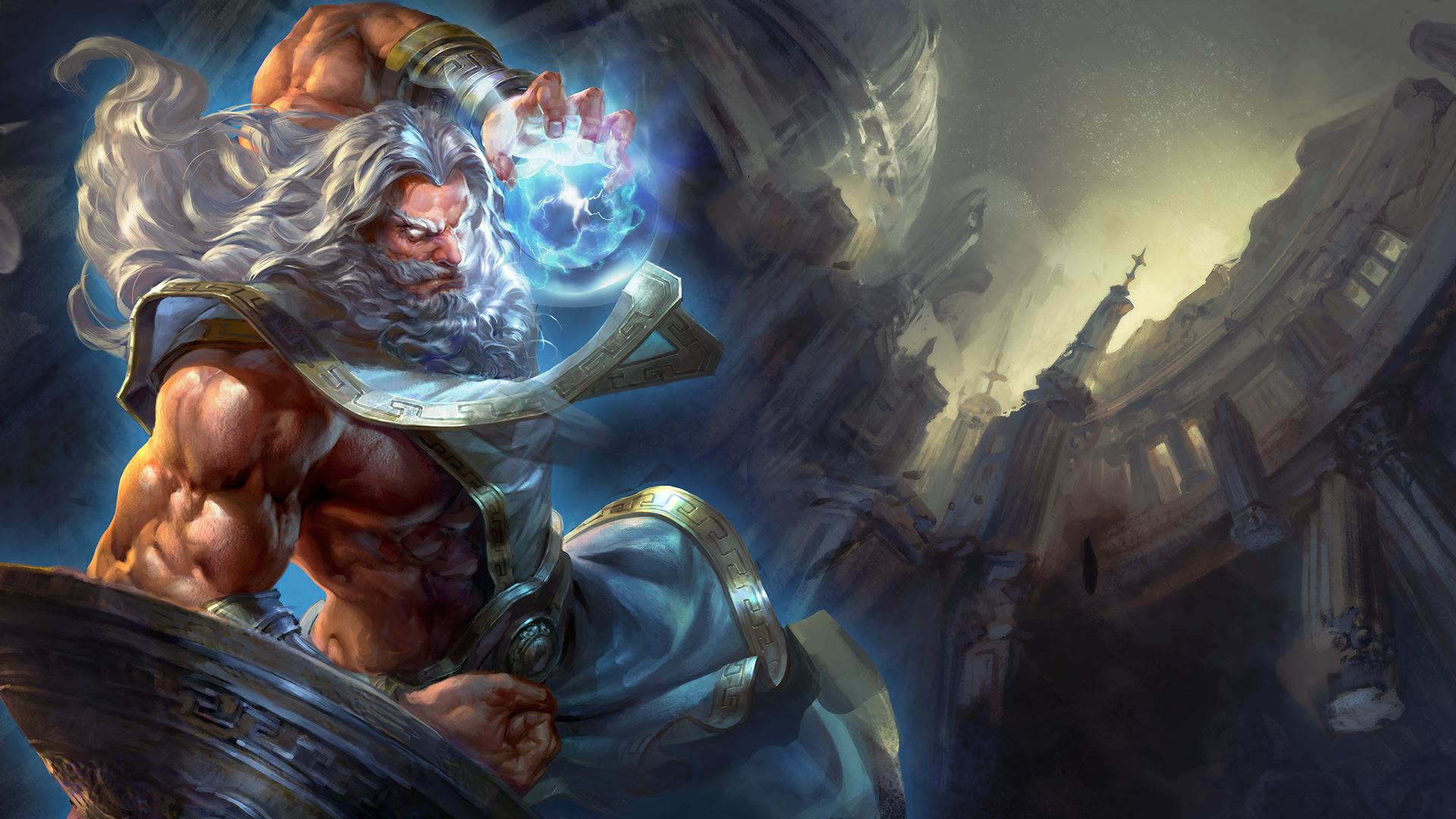 zeus wallpaper,action adventure game,cg artwork,adventure game,pc game,fictional character