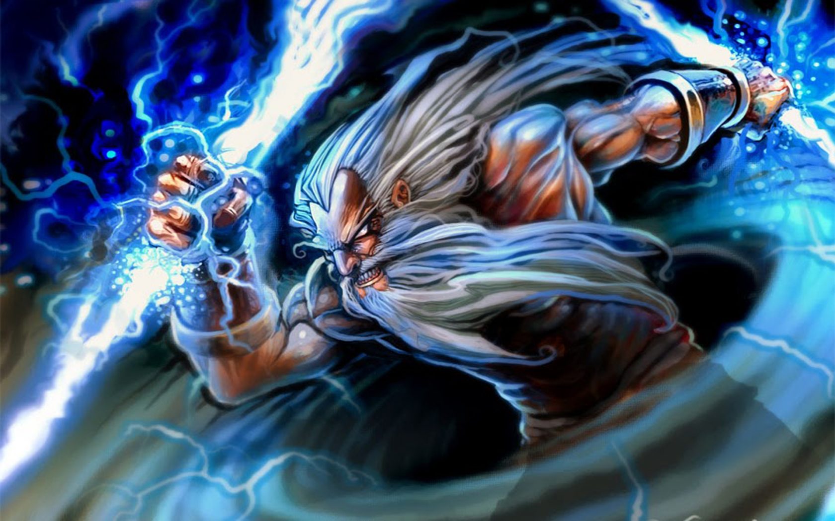 zeus wallpaper,cg artwork,water,mythology,fictional character,graphic design