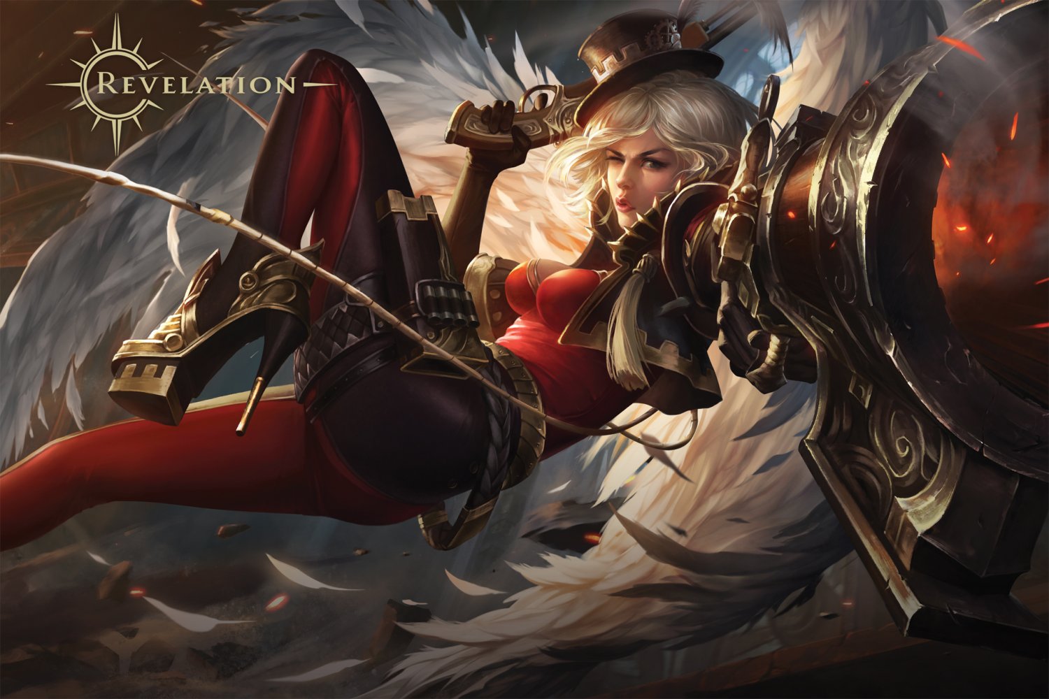 revelation online wallpaper,action adventure game,cg artwork,demon,adventure game,illustration