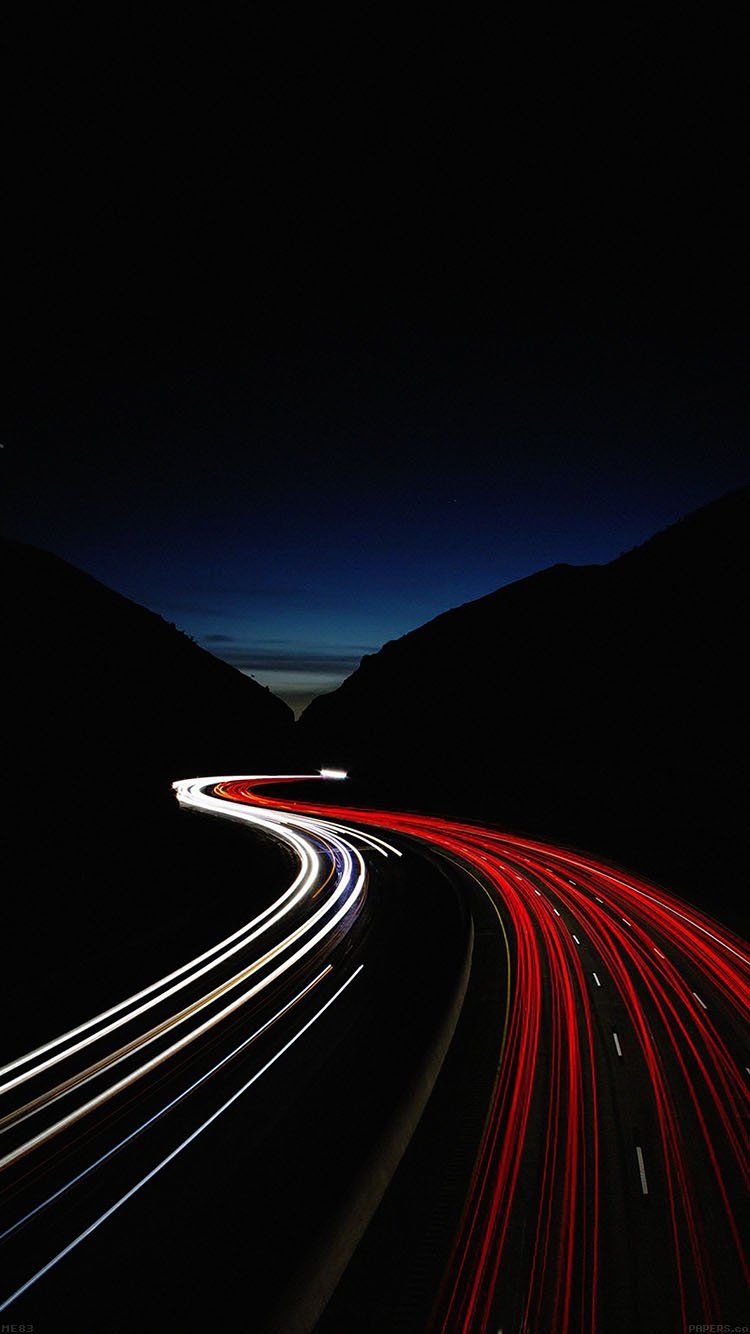 아이폰 자동차 배경 화면 hd,고속도로,도로,하늘,빨간,빛