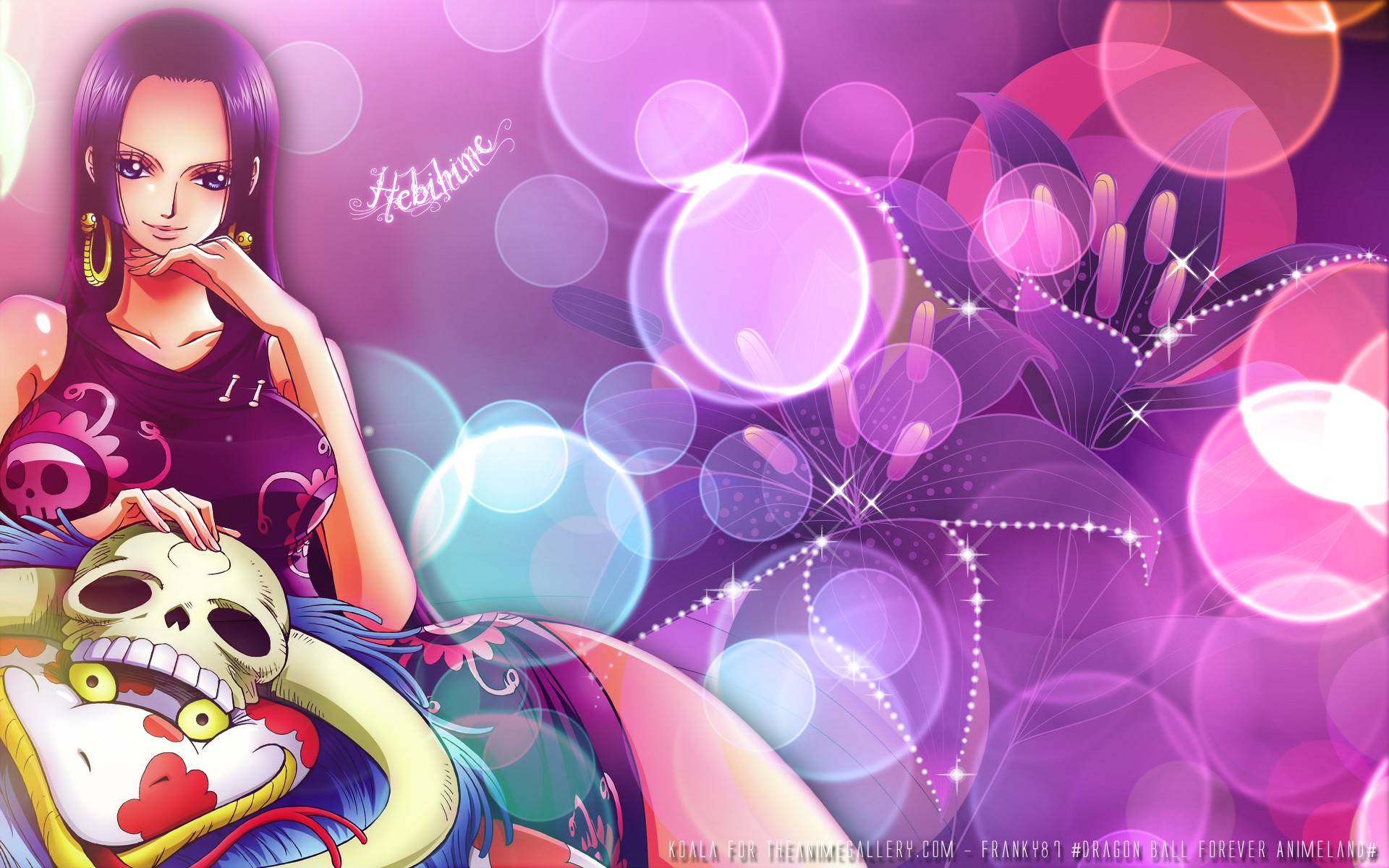 boa hancock hd wallpaper,violet,purple,pink,cg artwork,magenta