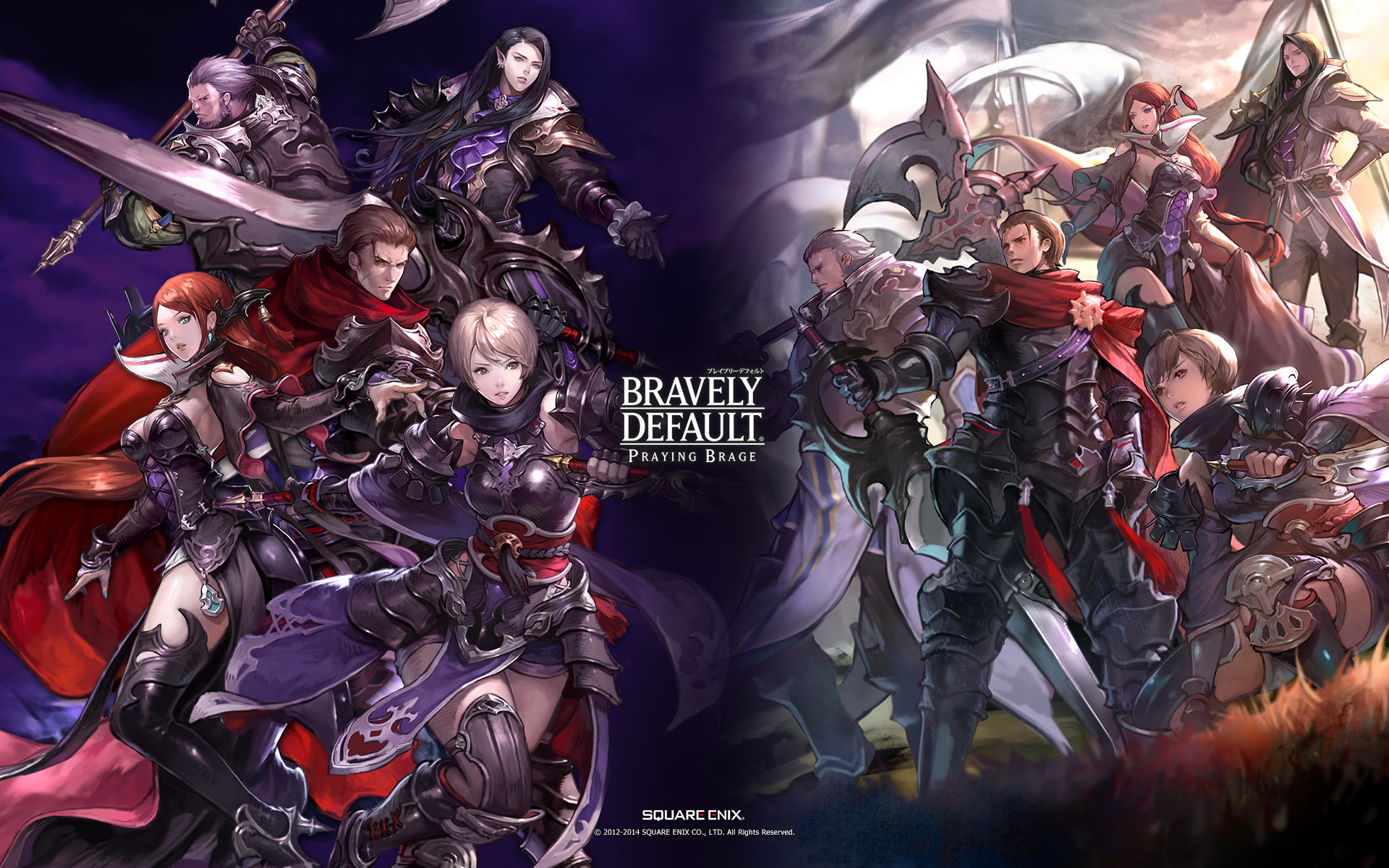 bravely second wallpaper,action adventure game,pc game,games,cg artwork,fictional character