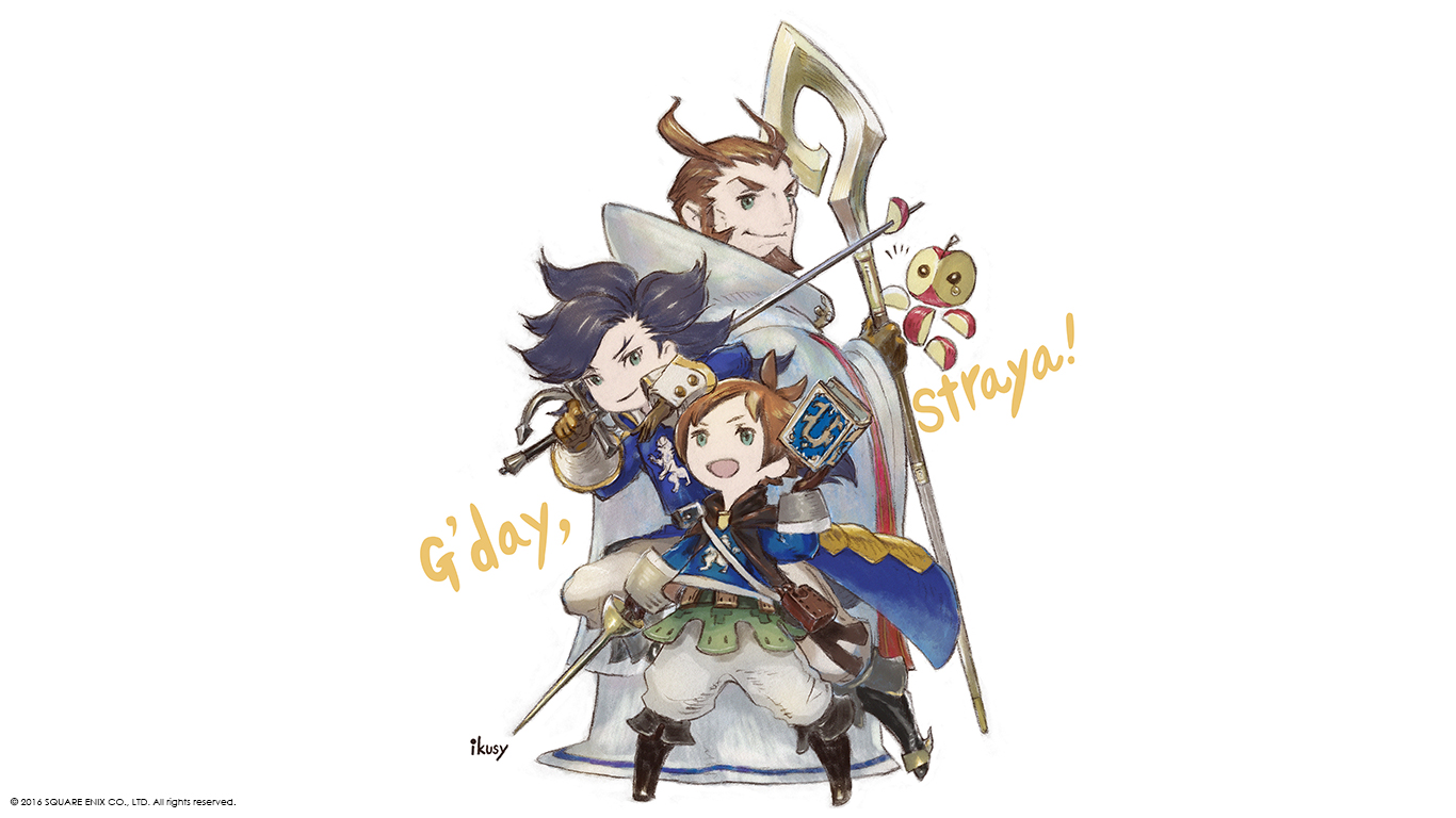 bravely second wallpaper,cartoon,illustration,costume design,anime,fictional character