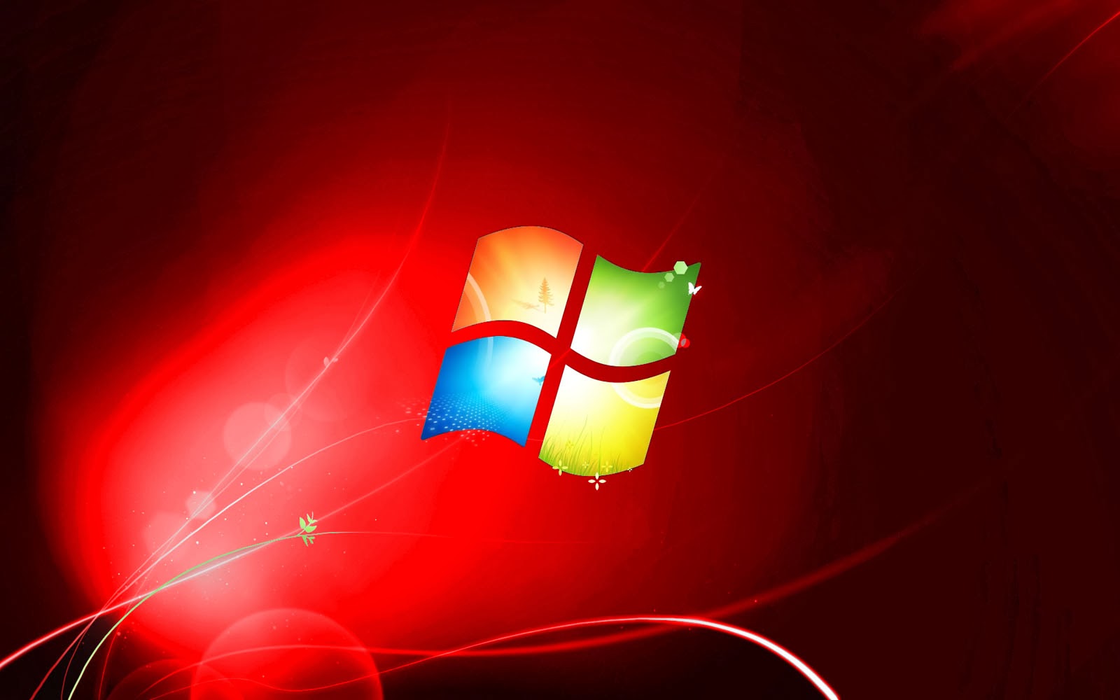 red windows 10 wallpaper,light,operating system,technology,graphics,graphic design