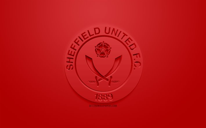 sheffield united wallpaper,rot,emblem,schriftart,grafik,kreis