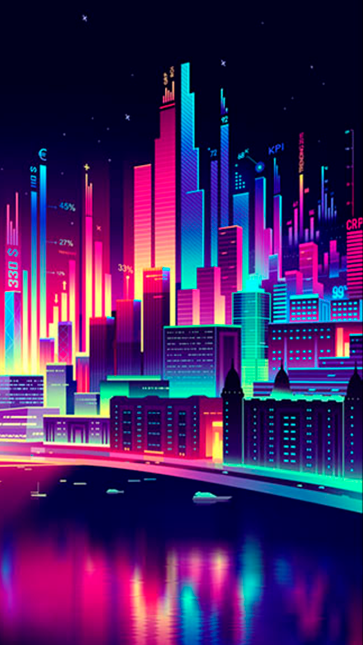 fondo de pantalla maneiro,paisaje urbano,ciudad,neón,ligero,púrpura