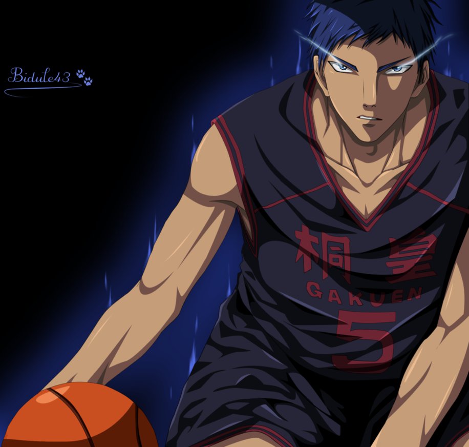 aomine daiki wallpaper hd,cartoon,anime,fictional character,animation,cg artwork