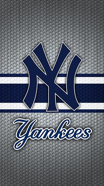new york yankees iphone wallpaper,font,text,logo,electric blue