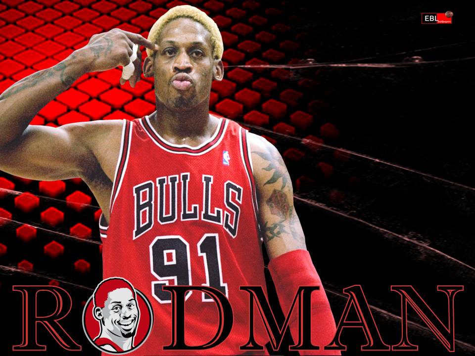 dennis rodman wallpaper,basketball player,sport venue,jersey,player,sports