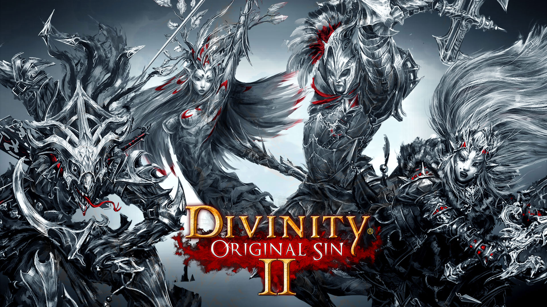 divinity original sin wallpaper,action adventure game,pc game,demon,cg artwork,games