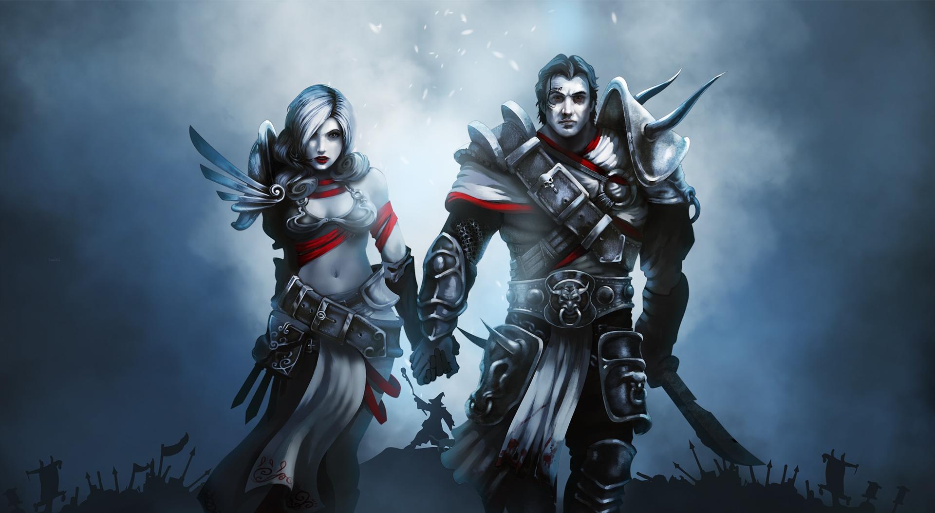 divinity original sin wallpaper,cg artwork,pc game,action adventure game,games,armour