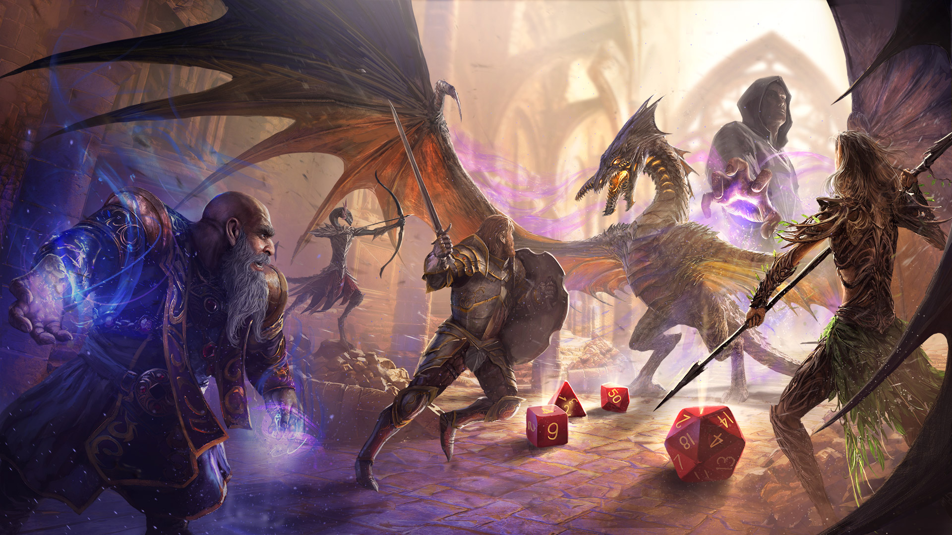 divinity original sin wallpaper,action adventure game,pc game,cg artwork,games,demon