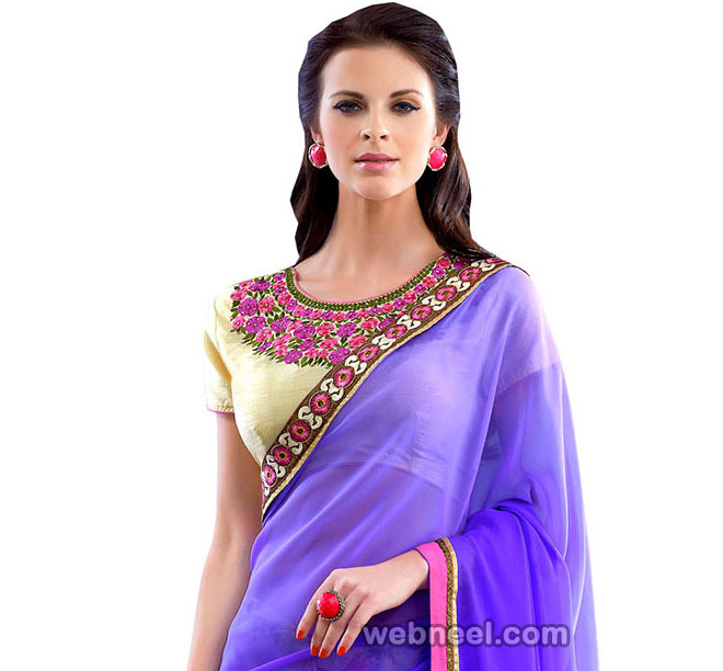 blouse neck designs wallpapers,clothing,purple,magenta,violet,formal wear