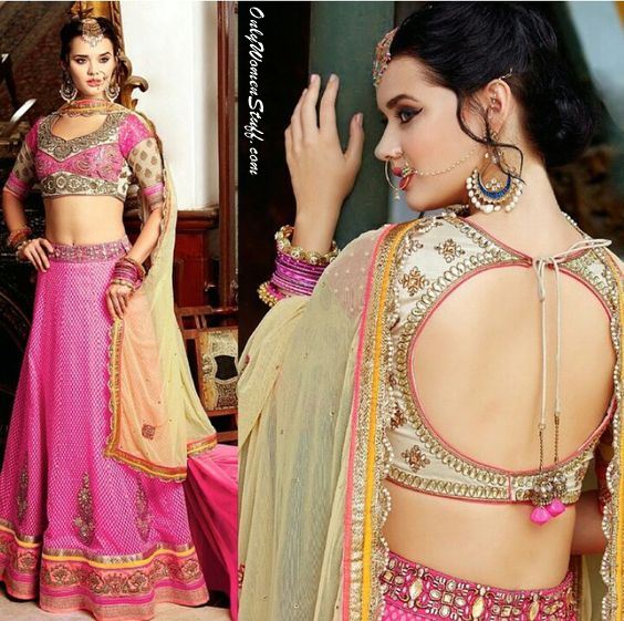 blouse neck designs wallpapers,pink,clothing,magenta,sari,peach