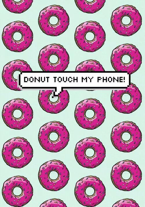 도넛 터치 내 전화 벽지,분홍,무늬,원,디자인,무늬