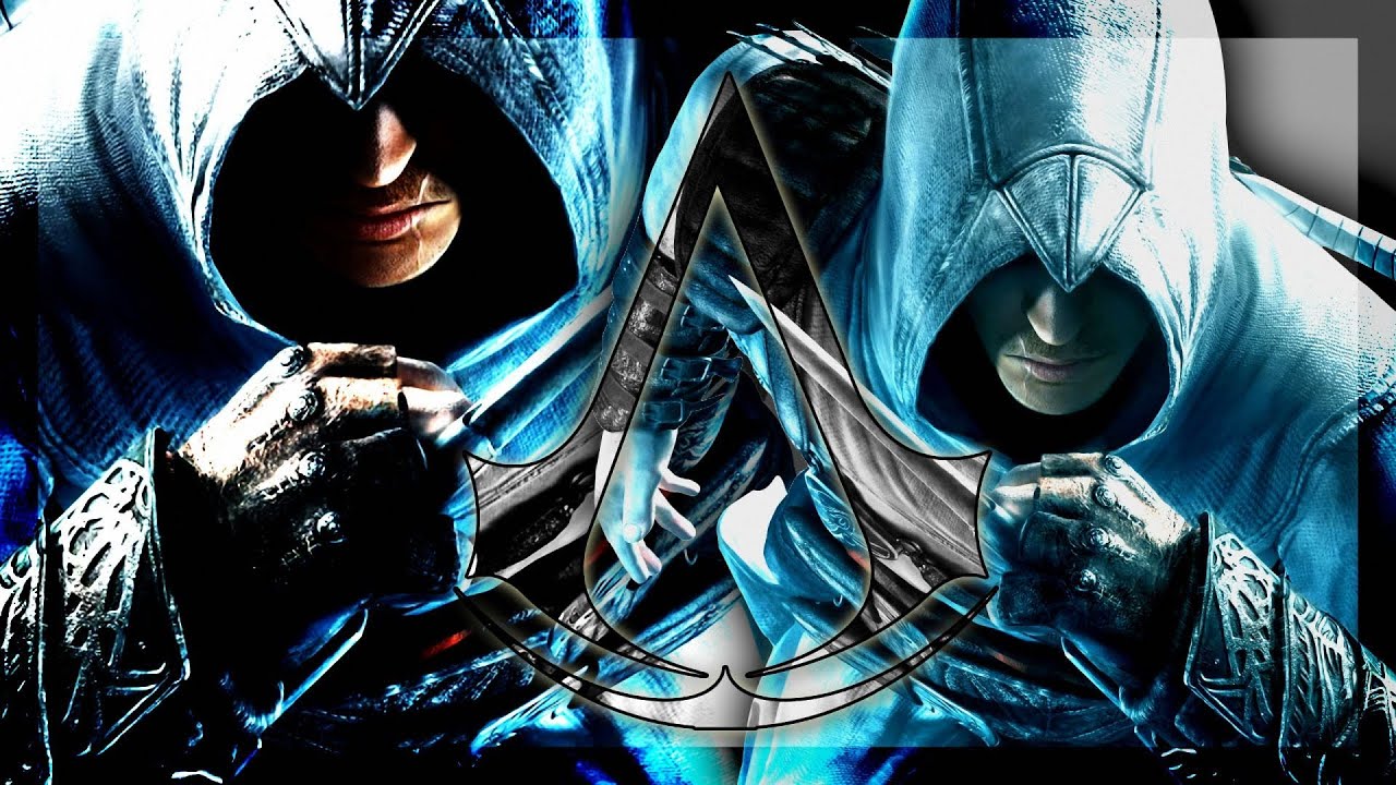 altair wallpaper,cg artwork,graphic design,fictional character,illustration,graphics