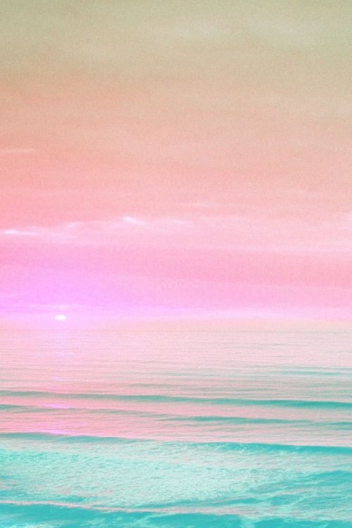 bella carta da parati tumblr,cielo,orizzonte,rosa,mare,calma