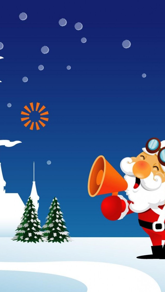 christmas wallpaper hd iphone,cartoon,animated cartoon,christmas eve,santa claus,christmas