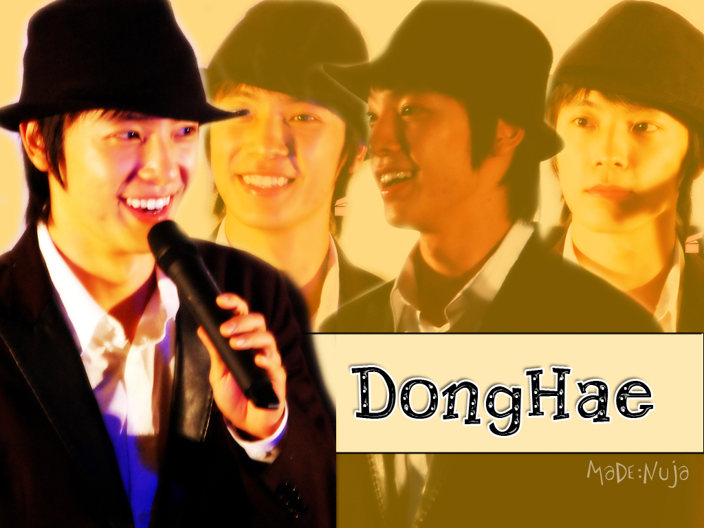 donghae tapete,poster,schriftart,film,album cover,kunst