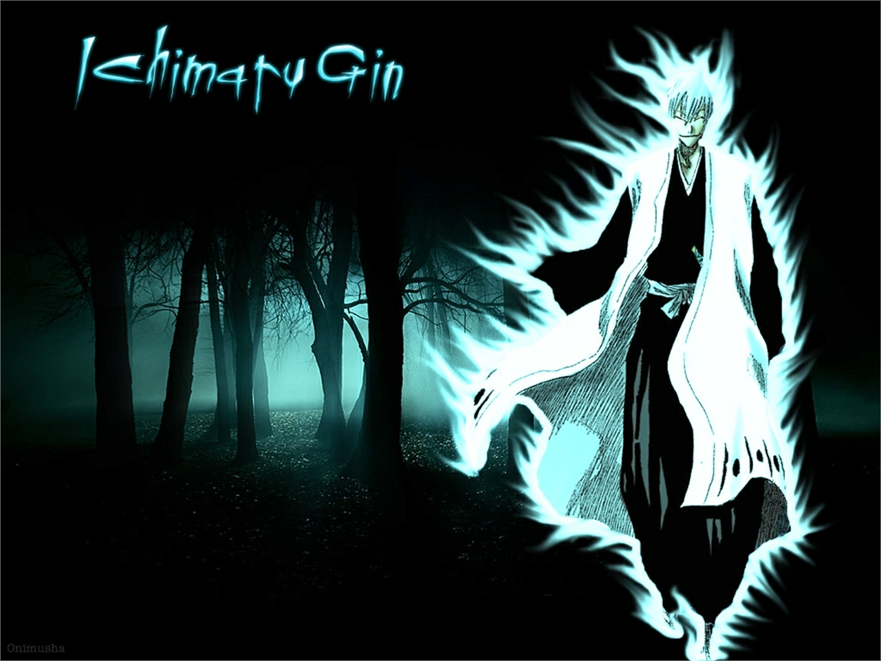 gin wallpaper,text,darkness,font,graphic design,tree