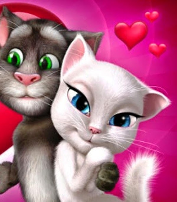 talking angela wallpaper,cat,small to medium sized cats,felidae,animated cartoon,whiskers