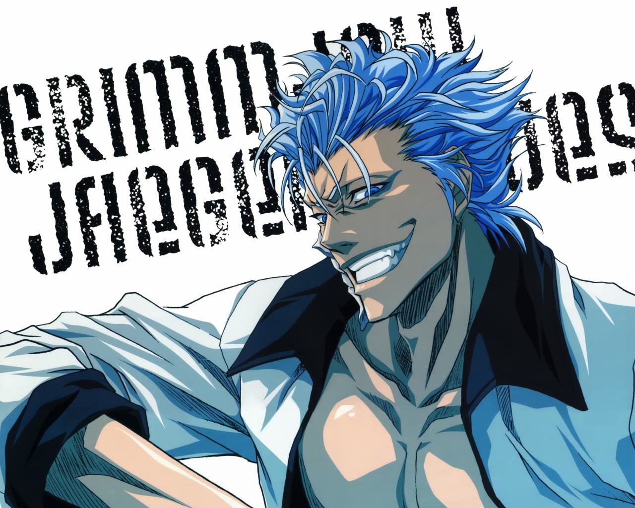 grimmjow wallpaper hd,karikatur,anime,erfundener charakter,illustration,grafikdesign