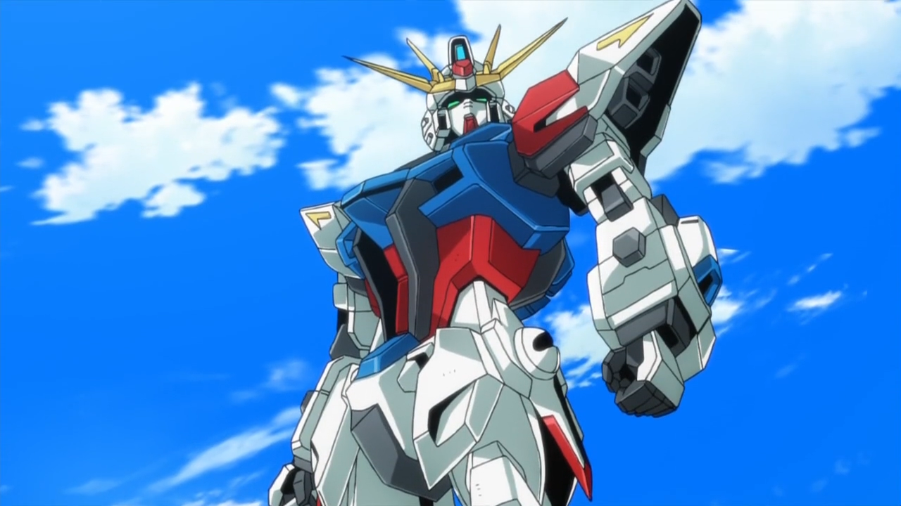 gundam build fighters fondo de pantalla,mecha,robot,personaje de ficción,cielo,tecnología