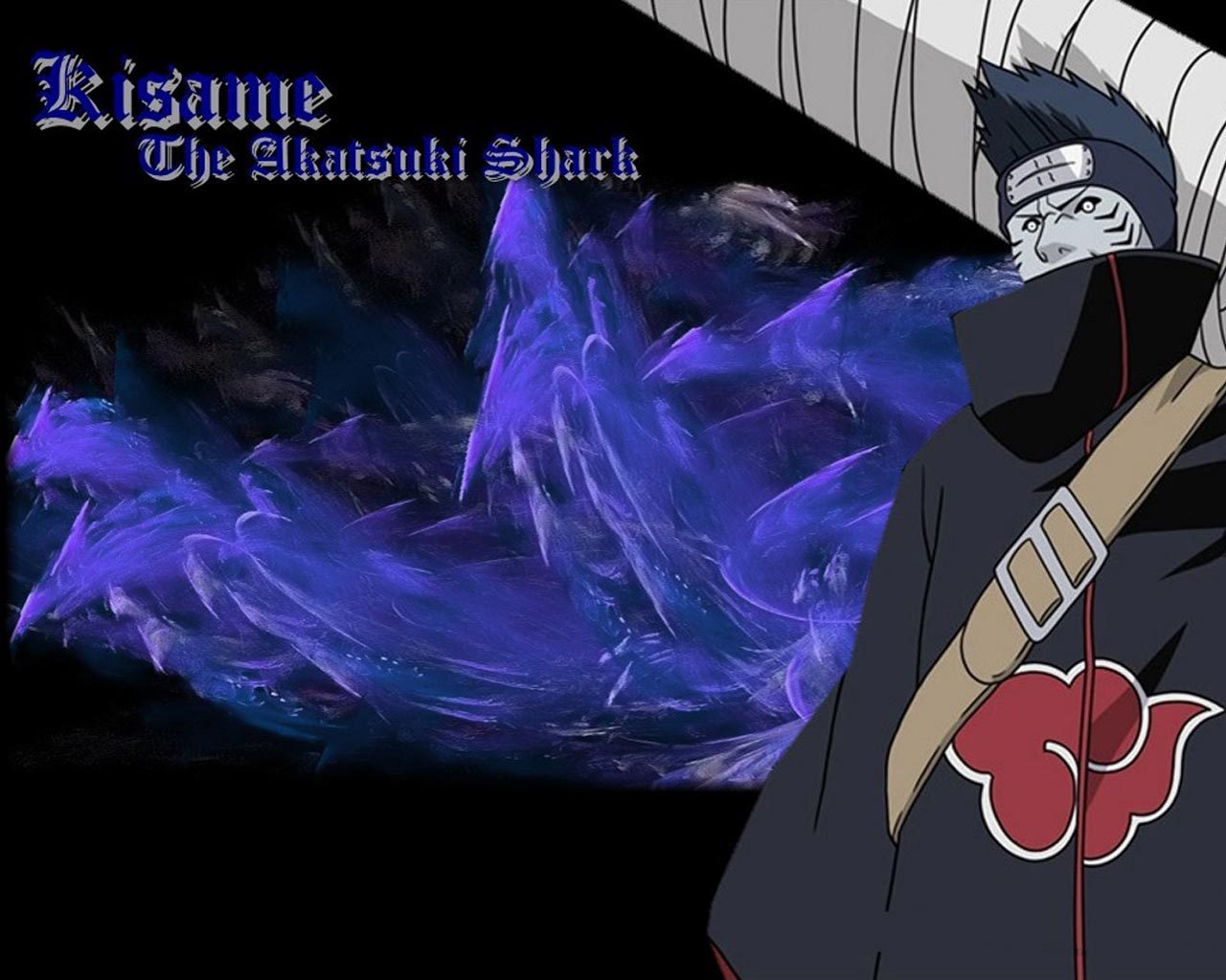 kisame wallpaper,anime,cartoon,graphic design,cg artwork,font