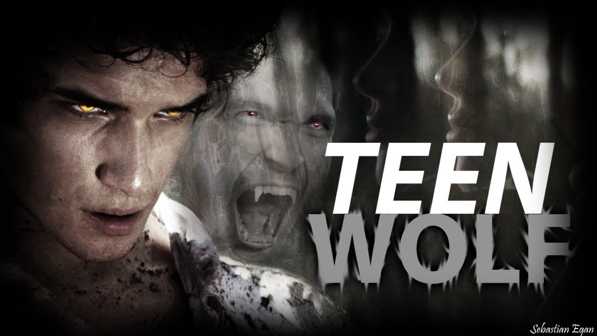 wallpaper de teen wolf,movie,human,font,photography,digital compositing