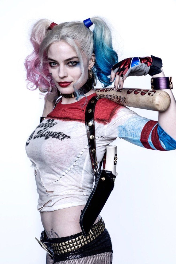 wallpaper arlequina,harley quinn,costume,supervillain,fictional character,fetish model