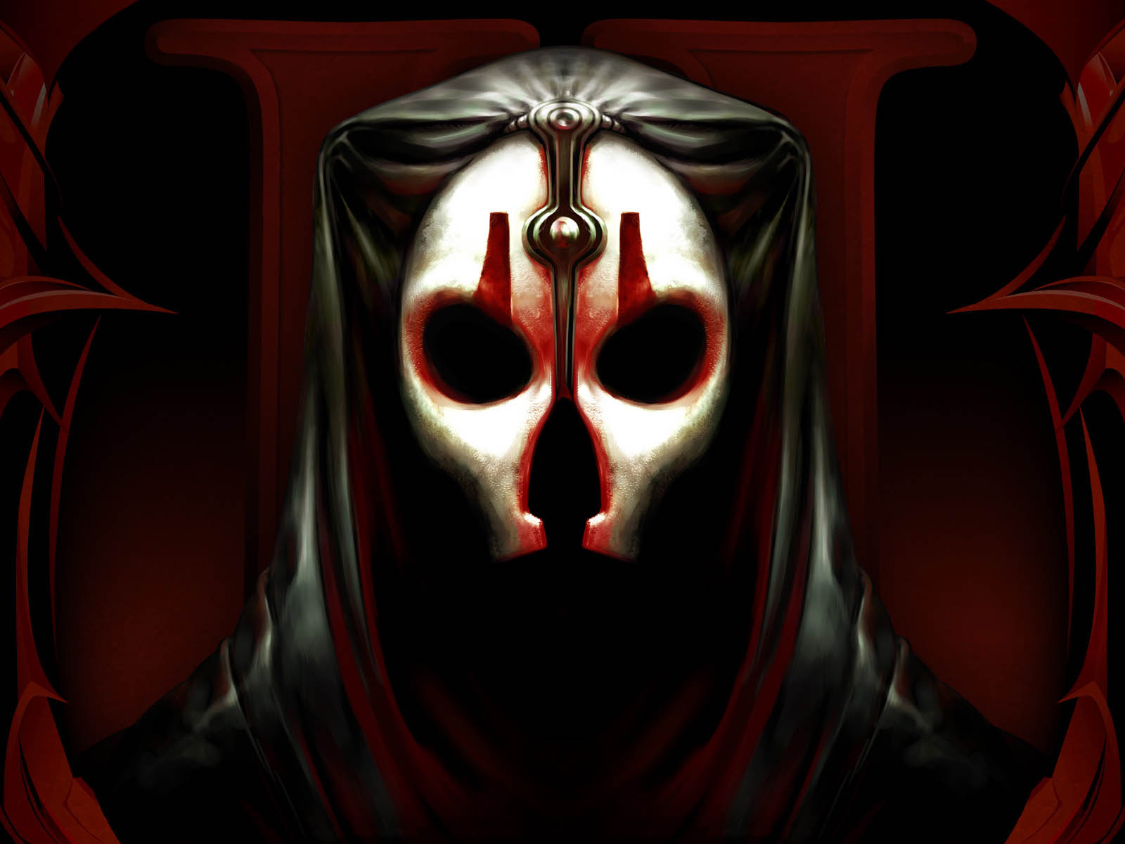 darth nihilus wallpaper,demon,skull,fiction,darkness,fictional character