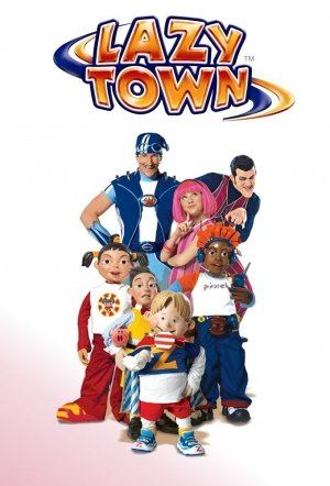 lazy town wallpaper,animated cartoon,cartoon,animation,poster,anime