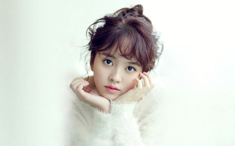 kim so hyun hd wallpaper,hair,face,hairstyle,child,skin