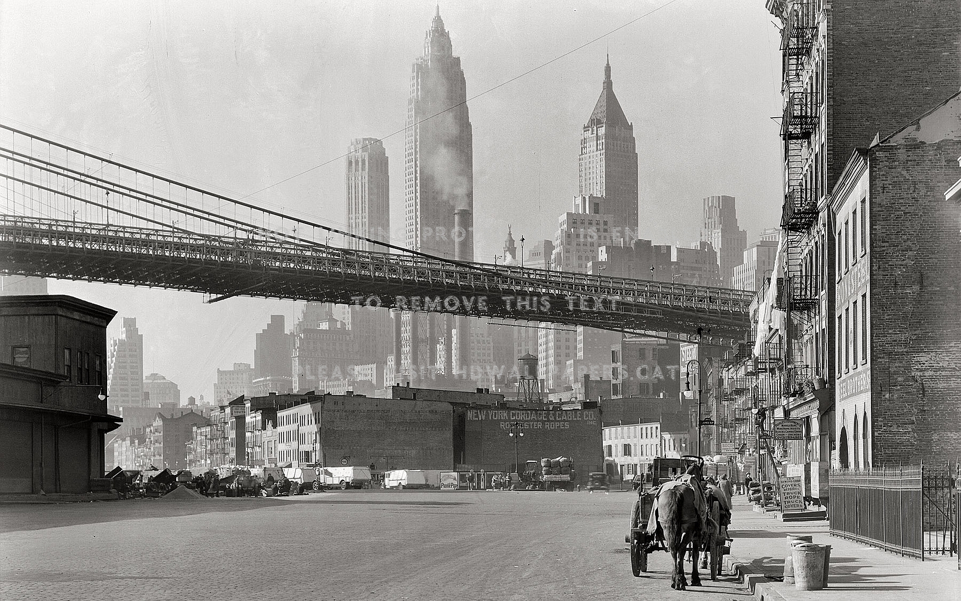 New York Vintage- WallpaperUse