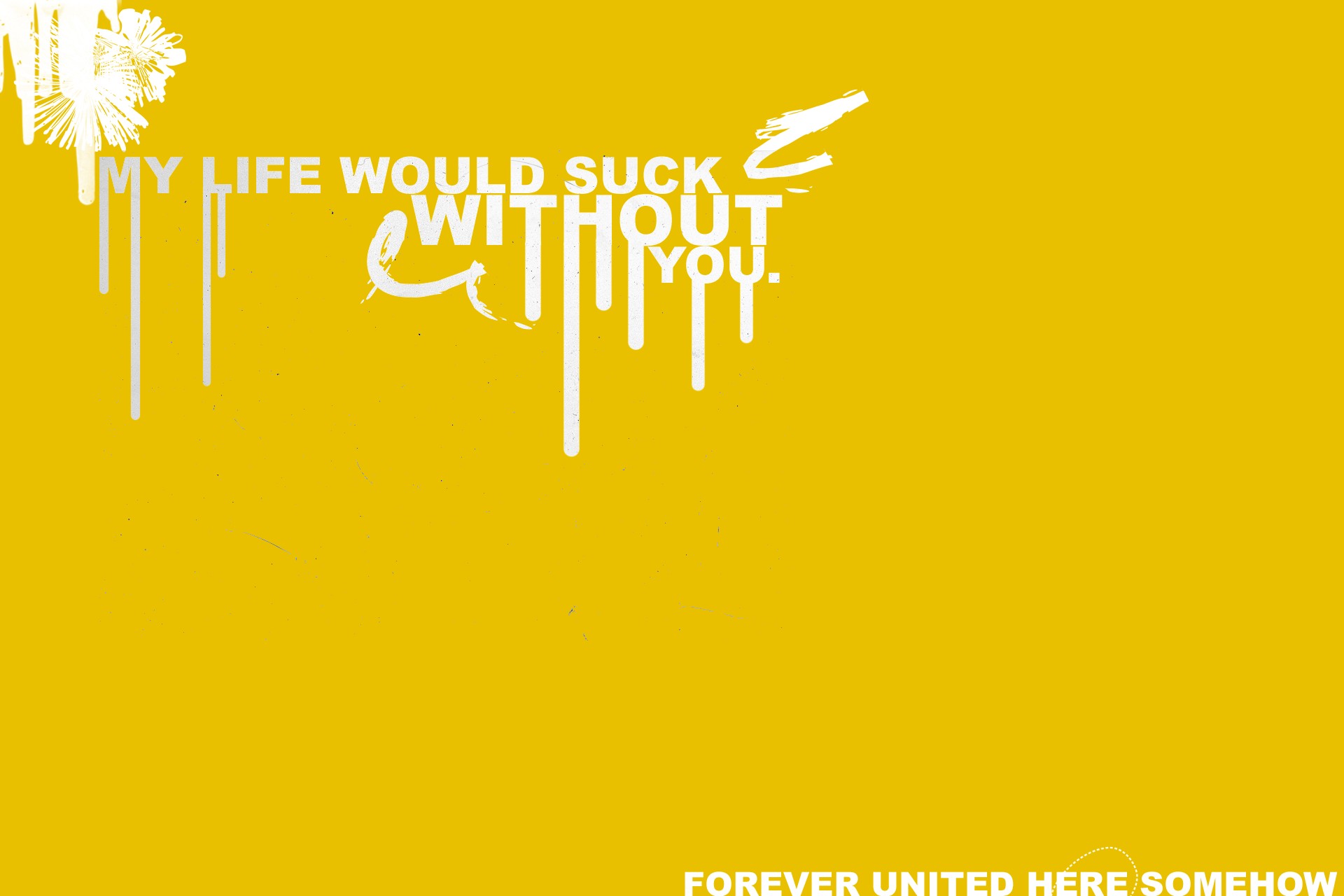 life sucks wallpaper,yellow,font,text,line,graphic design