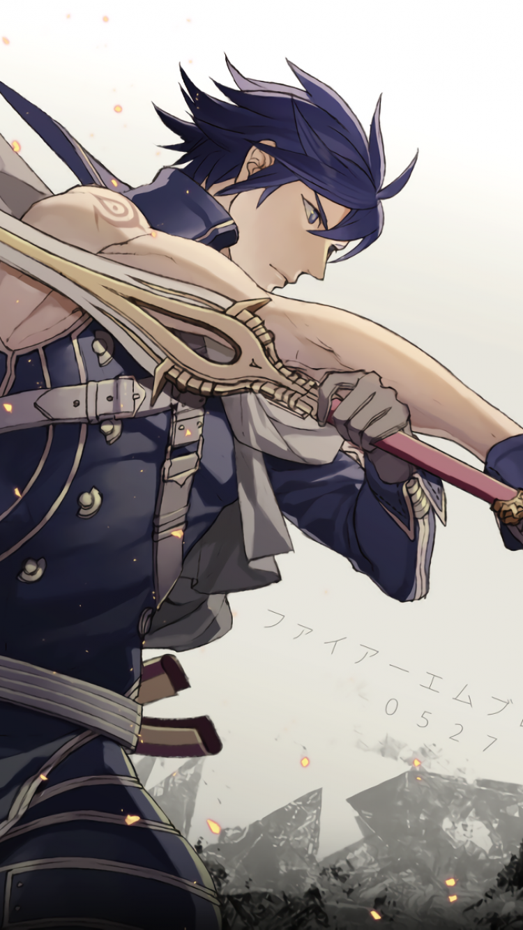 fire emblem awakening wallpaper,anime,cartoon,cg artwork,black hair,long hair