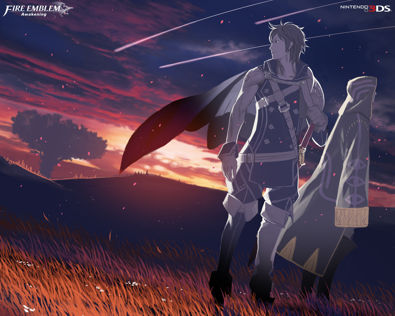 fire emblem awakening wallpaper,space,fictional character,cg artwork,digital compositing,anime